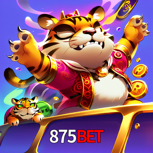 Imagem promocional da 875bet mostrando a plataforma e suas vantagens